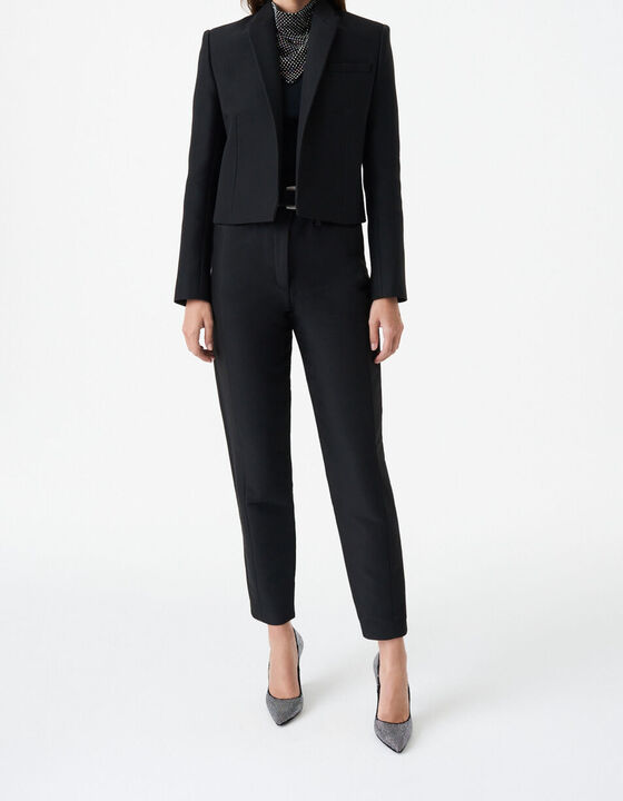 CROPPED SUIT JACKET